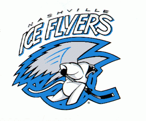Nashville Ice Flyers 1997-98 hockey logo of the CHL