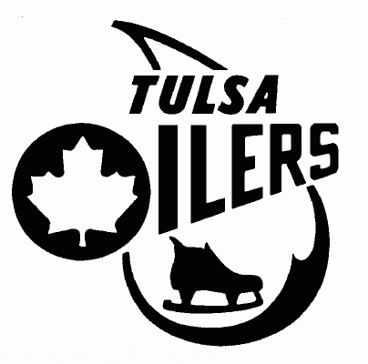 Tulsa Oilers 1971-72 hockey logo of the CHL