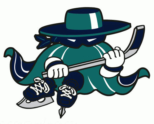 Dayton Ice Bandits 1996-97 hockey logo of the CoHL