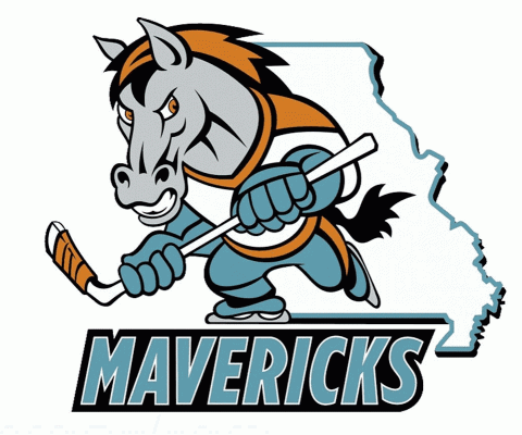 Kansas City Mavericks 2021-22 hockey logo of the ECHL