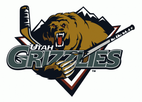 Utah Grizzlies 2008-09 hockey logo of the ECHL