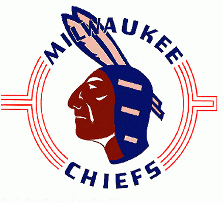 Milwaukee Chiefs 1952-53 hockey logo of the IHL