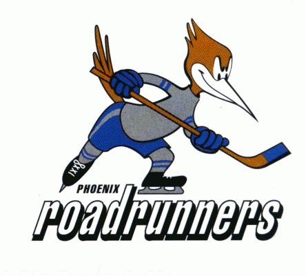 Phoenix Roadrunners 1995-96 hockey logo of the IHL