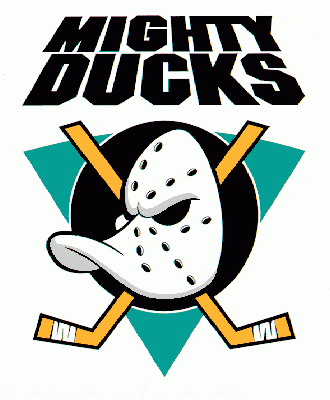 Anaheim Mighty Ducks 1994-95 hockey logo of the NHL