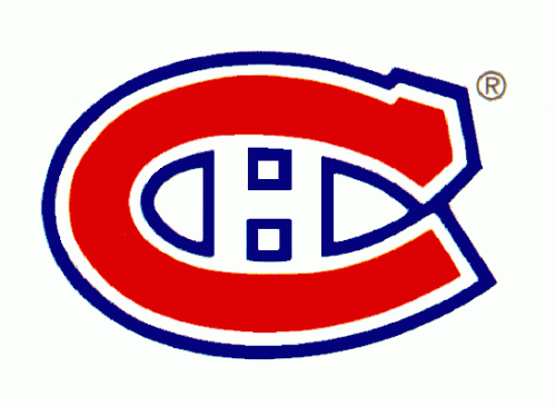 Montreal Canadiens 1991-92 hockey logo of the NHL