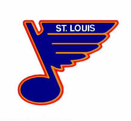 St. Louis Blues 1991-92 hockey logo of the NHL