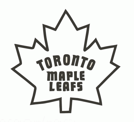 Toronto Maple Leafs 1969-70 hockey logo of the NHL