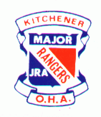 Kitchener Rangers 1980-81 hockey logo of the OHA