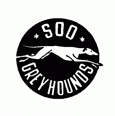 Soo Greyhounds 1974-75 hockey logo of the OHA