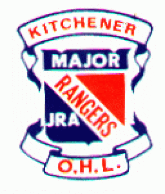 Kitchener Rangers 1981-82 hockey logo of the OHL