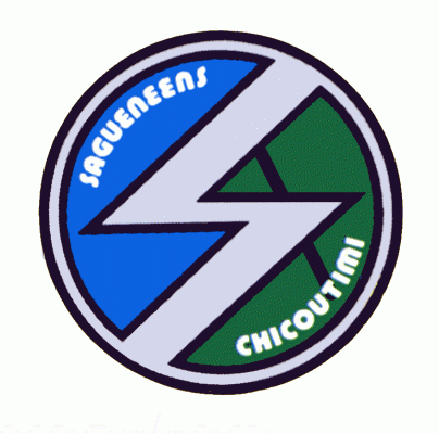 Chicoutimi Sagueneens 1973-74 hockey logo of the QMJHL