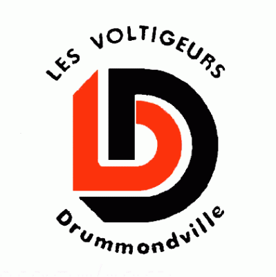 Drummondville Voltigeurs 1989-90 hockey logo of the QMJHL
