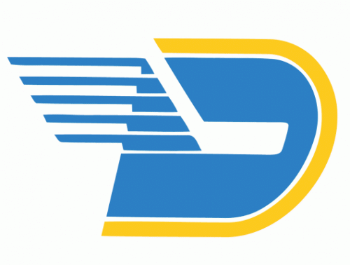 Trois-Rivieres Draveurs 1987-88 hockey logo of the QMJHL
