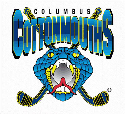 Columbus Cottonmouths 2012-13 hockey logo of the SPHL