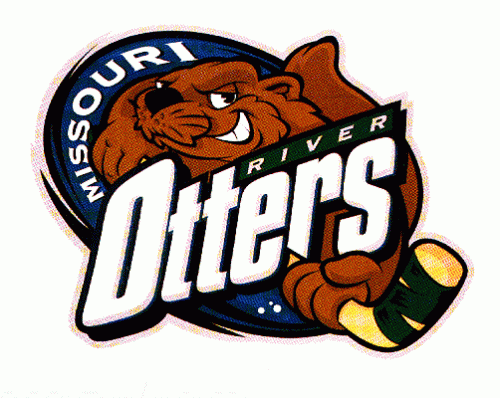 Missouri River Otters 1999-00 hockey logo of the UHL