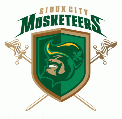 Sioux City Musketeers 2015-16 hockey logo of the USHL