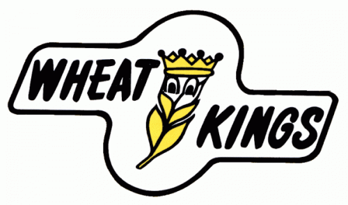 Brandon Wheat Kings 1974-75 hockey logo of the WCHL