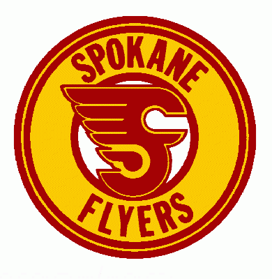 Spokane Flyers 1979-80 hockey logo of the WIHL