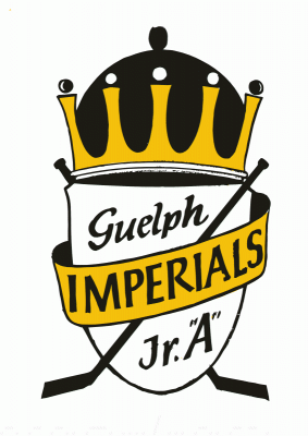 Guelph Imperials 1968-69 hockey logo of the WOJAHL