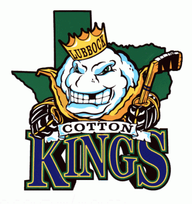 Lubbock Cotton Kings 1999-00 hockey logo of the WPHL
