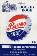 1960-61 Buffalo Bisons game program