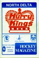 1979-80 Delta Hurry Kings game program