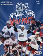 2000-01 Hartford Wolf Pack game program