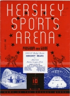 1944-45 Hershey Bears game program