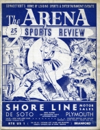 1958-59 New Haven Blades game program