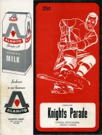 1963-64 Omaha Knights game program