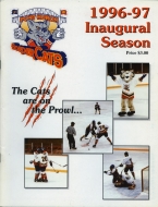 1996-97 Port Huron Border Cats game program