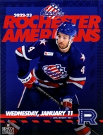 2022-23 Rochester Americans game program