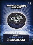 2010-11 Seattle Thunderbirds game program