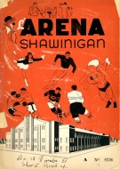 1951-52 Shawinigan Falls Cataracts game program