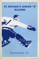 1971-72 St. Michael's Buzzers game program