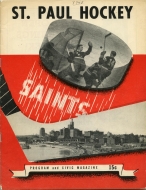1947-48 St. Paul Saints game program