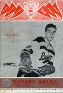 1954-55 Troy Bruins game program