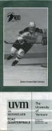 1995-96 U. of Vermont game program