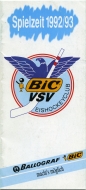 1992-93 Villach VSV game program