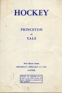 1949-50 Yale University game program