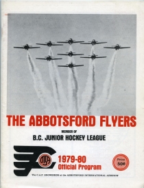 Abbotsford Flyers Game Program