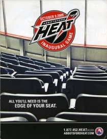 Abbotsford Heat Game Program