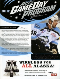 Alaska Aces 2011-12 game program