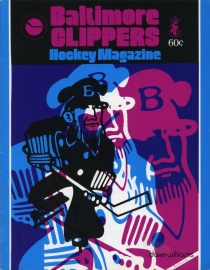 Baltimore Clippers 1973-74 game program