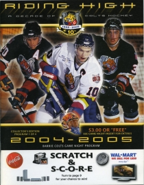 Barrie Colts Game Program