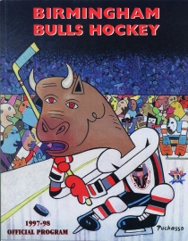 Birmingham Bulls 1997-98 game program