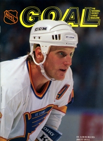 Boston Bruins 1990-91 game program