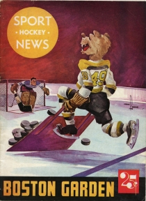 Boston Olympics 1948-49 game program