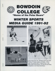 Bowdoin College 1991-92 game program
