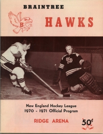 Braintree Hawks 1970-71 game program